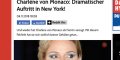 Charlène de Monaco scandalise à New York, elle fait honte à son mari (photo)