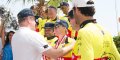 Charlène et Albert de Monaco participent au Water Bike Challenge (photos)