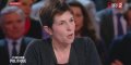 Pour ses débuts dans ONPC, Chris­tine Angot s'en prend à Nolwenn Leroy