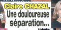 Claire Chazal, drame, une douloureuse séparation