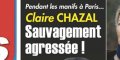 Claire Chazal « sauvagement agressée », pendant les manifs à Paris