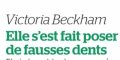 David Beckham choqué, elle se fait poser de fausses dents (photo)