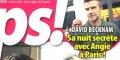 David Beckham, sa nuit secrète avec Angelina Jolie à Paris
