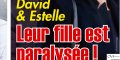David Hallyday et Estelle Lefébure, leur fille paralysée