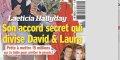 David Hallyday et Laura Smet, la guerre, cet accord qui sème la zizanie