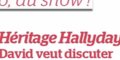David Hallyday étonne, il veut discuter avec Laeticia
