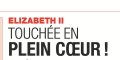 Elizabeth II touchée en plein coeur
