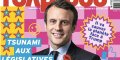 Emmanuel Macron pris pour Justin Bieber par l'Express