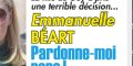 Emmanuelle Béart, une décision terrible, "pardonne-moi papa"