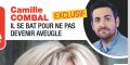 En plus de sa maladie oculaire, Camille Combal rongé par un autre mal, sa confidence