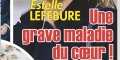 Estelle Lefébure, maladie cardiaque, son « trouble » message qui en dit long (photo)