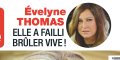 Evelyne Thomas a failli brûler vive, la photo choc