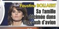 Faustine Bollaert, sa famille décimée dans un crash d'avion
