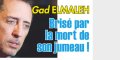 Gad Elmaleh brisé par la mort de son jumeau, son cri de cœur