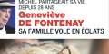 Geneviève de Fontenay, drame, sa famille vole en éclat