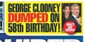 George Clooney, un clash avec Amal, son anniversaire tourne au cauchemar (photo)