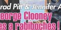 George Clooney étonne, il rabiboche Brad Pitt et Jennifer Aniston