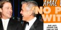 George Clooney et Brad Pitt « interdits » de soirées arrosées par Amal, qui sort les griffes