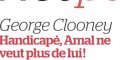 George Clooney handicapé, Amal ne veut plus de lui