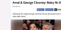 George et Amal Clooney, miracle de Noël, bébé numéro 3 en route