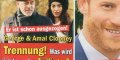 George et Amal Clooney « un éloignement émotionnel », la crise perdure (photo)