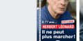 Herbert Léonard, grave problème artériel, il ne peut plus marcher