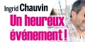 Ingrid Chauvin, un heureux événement, grande nouvelle à La Rochelle