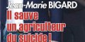 Jean-Marie Bigard, héros, il sauve un agriculteur du suicide
