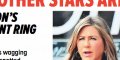 Jennifer Aniston, une étrange bague exhibée, son retour avec Brad Pitt se précise (photo)