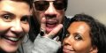 JoeyStarr et Karine Le Marchand s'éclatent au ski (vidéo)