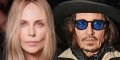 Johnny Depp snobé par Charlize Theron chez Dior à Paris 
