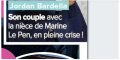 Jordan Bardella face à une crise conjugale - Ce comportement qui agace Marine Le Pen