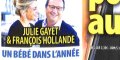 Julie Gayet et François Hollande, une adoption, un bébé dans l'année