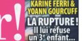 Karine Ferri fâchée avec Yoann Gourcuff, « un troisième » enfant refusé