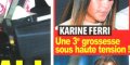Karine Ferri, une troisième grossesse sous tension