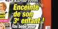 Karine Ferri, Yoann Gourcuff, un troisième enfant, le bonheur se précise