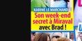 Karine Le Marchand - son week-end secret à Miraval avec Brad Pitt