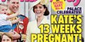 Kate Middleton, grossesse de 13 semaines, accouchement en décembre, (photo)