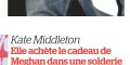 Kate Middleton, un coup bas, elle achète un cadeau à Meghan dans une solderie (photo)