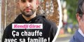 Kendji Girac, ça chauffe avec sa famille, sa mise au pont