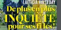 Laeticia Hallyday "inquiète" pour Jade et Joy, elle fuit sa maison