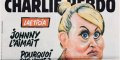 Laeticia Hallyday en mante religieuse en Une de Charlie Hebdo