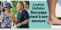 Laeticia Hallyday, son papa vient à son secours