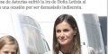 Letizia d'Espagne a réprimandé sa fille Leonor en public