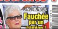 Line Renaud « fauchée par un camion »