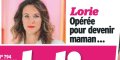 Lorie opérée pour devenir maman