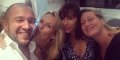 Luana Belmondo tourne le dos à Laeticia Hallyday en s'affichant avec Estelle Lefébure (photo)