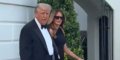 Melania Trump figée face à la fureur contre son mari