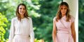 Melania Trump et Rania de Jordanie sublimes à Washington (photo)