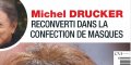 Michel Drucker, Covid-19, converti dans la confection de masques